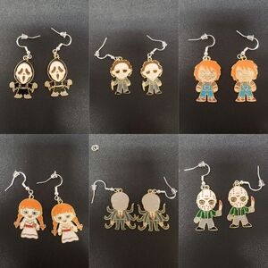 Horror Character Earrings *one pair*